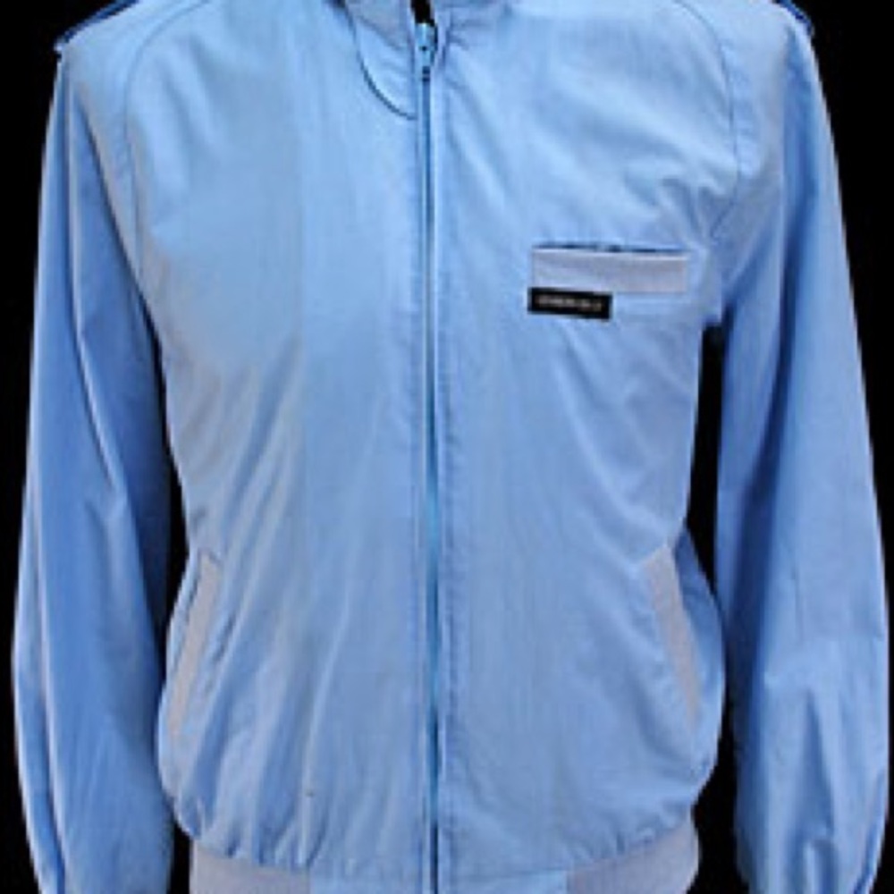 baby blue retro jacket